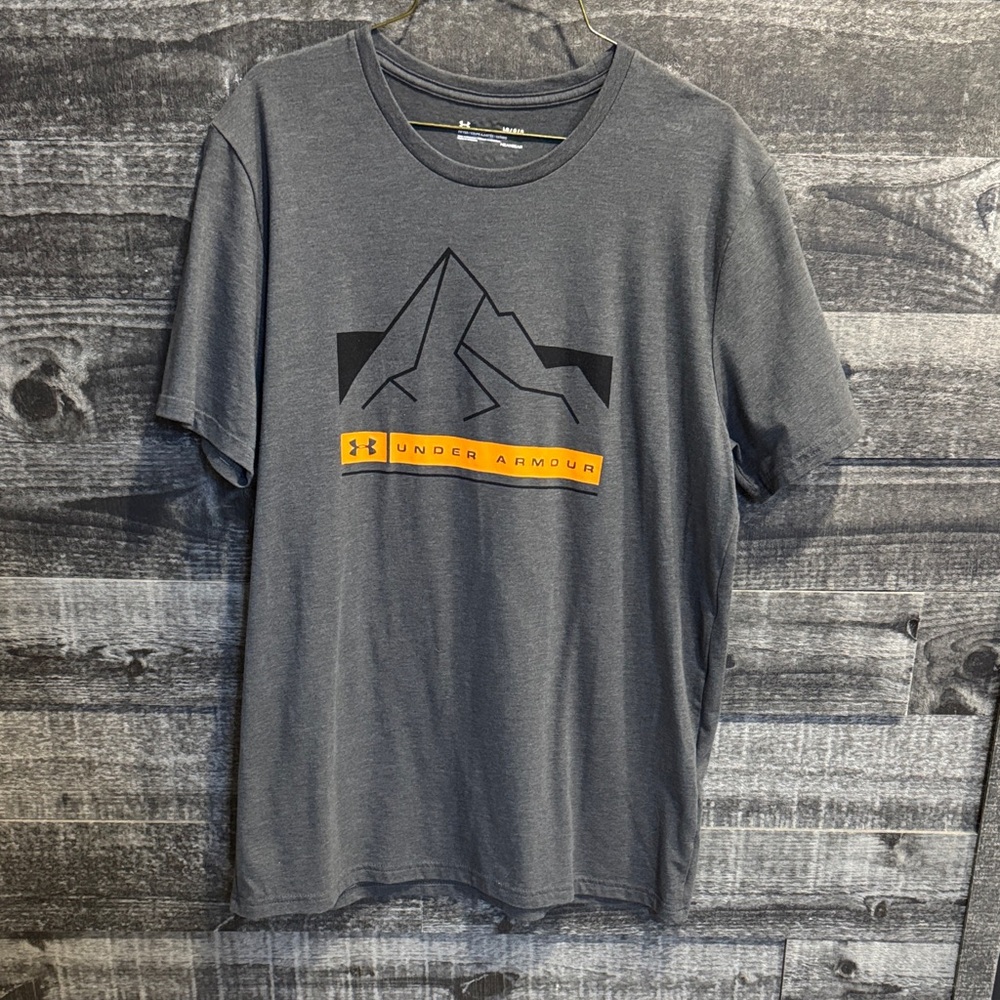 Under Armour Men's Charcoal Mountain Tee